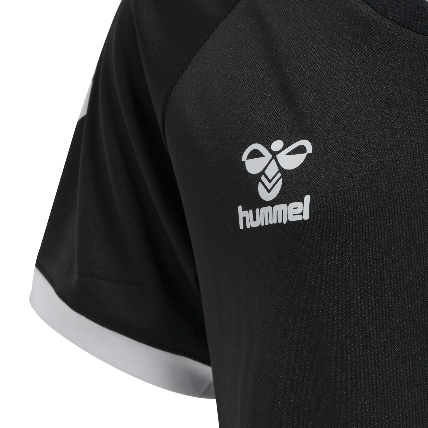 hmlCORE VOLLEY TEE KIDS, BLACK, packshot