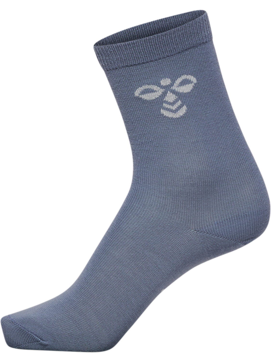 hmlJR WOOL 2-PACK SOCKS, OMBRE BLUE/FLINT STONE, packshot