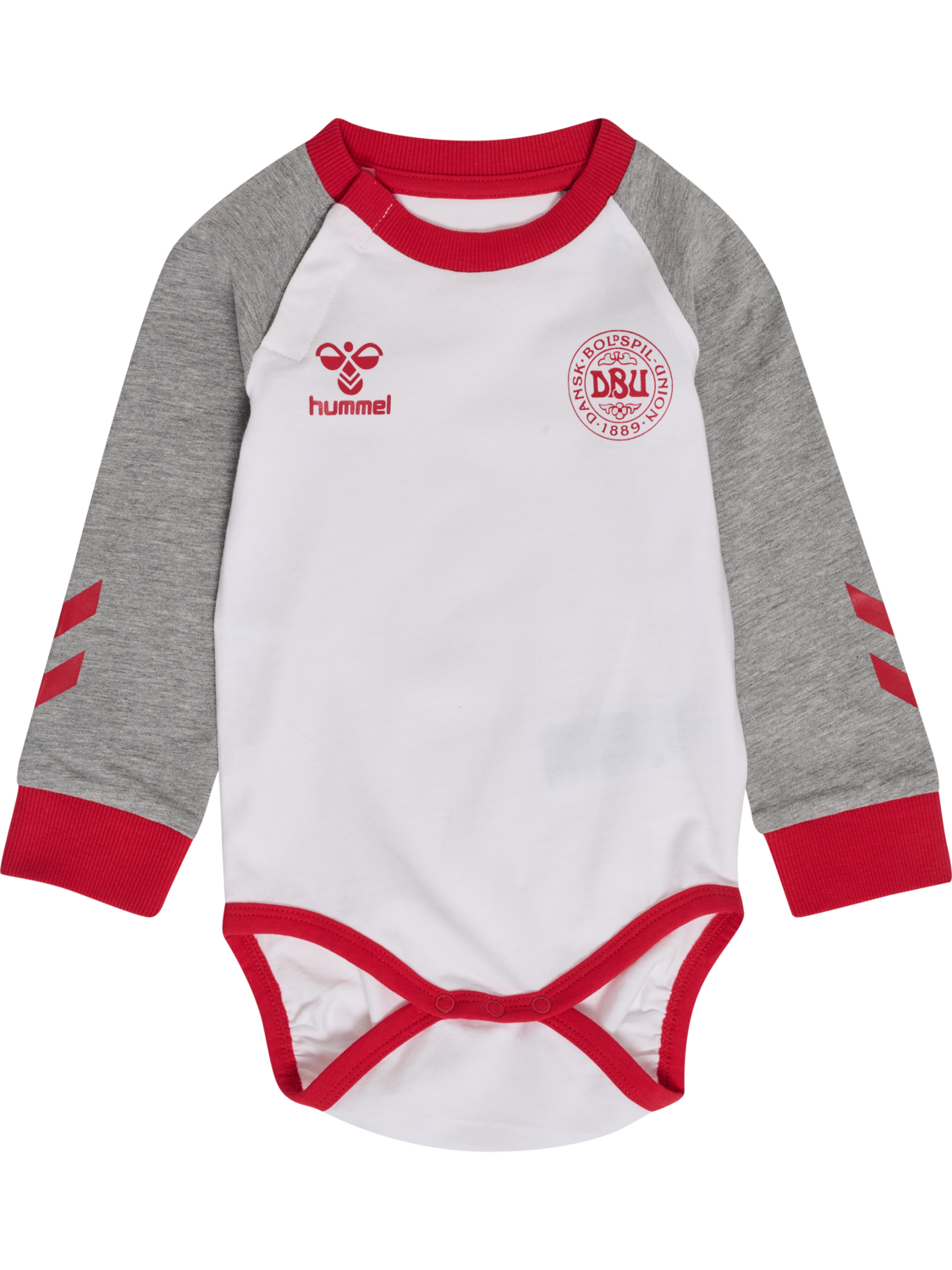 hmlMINI DBU BODY L/S, WHITE, packshot
