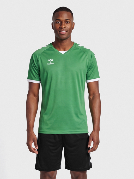 hmlCORE VOLLEY TEE, JELLY BEAN, model