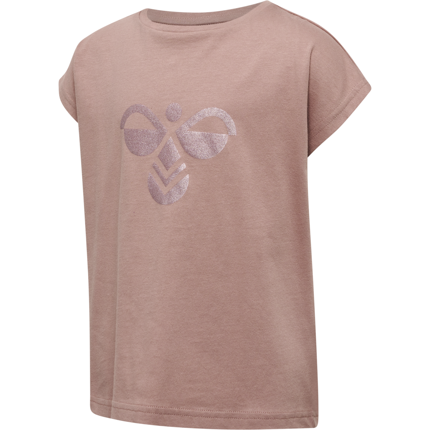 hmlDIEZ T-SHIRT S/S, WOODROSE, packshot
