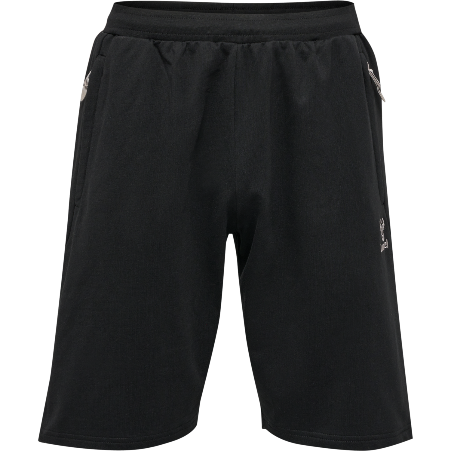 hmlMOVE GRID COTTON SHORTS, BLACK, packshot