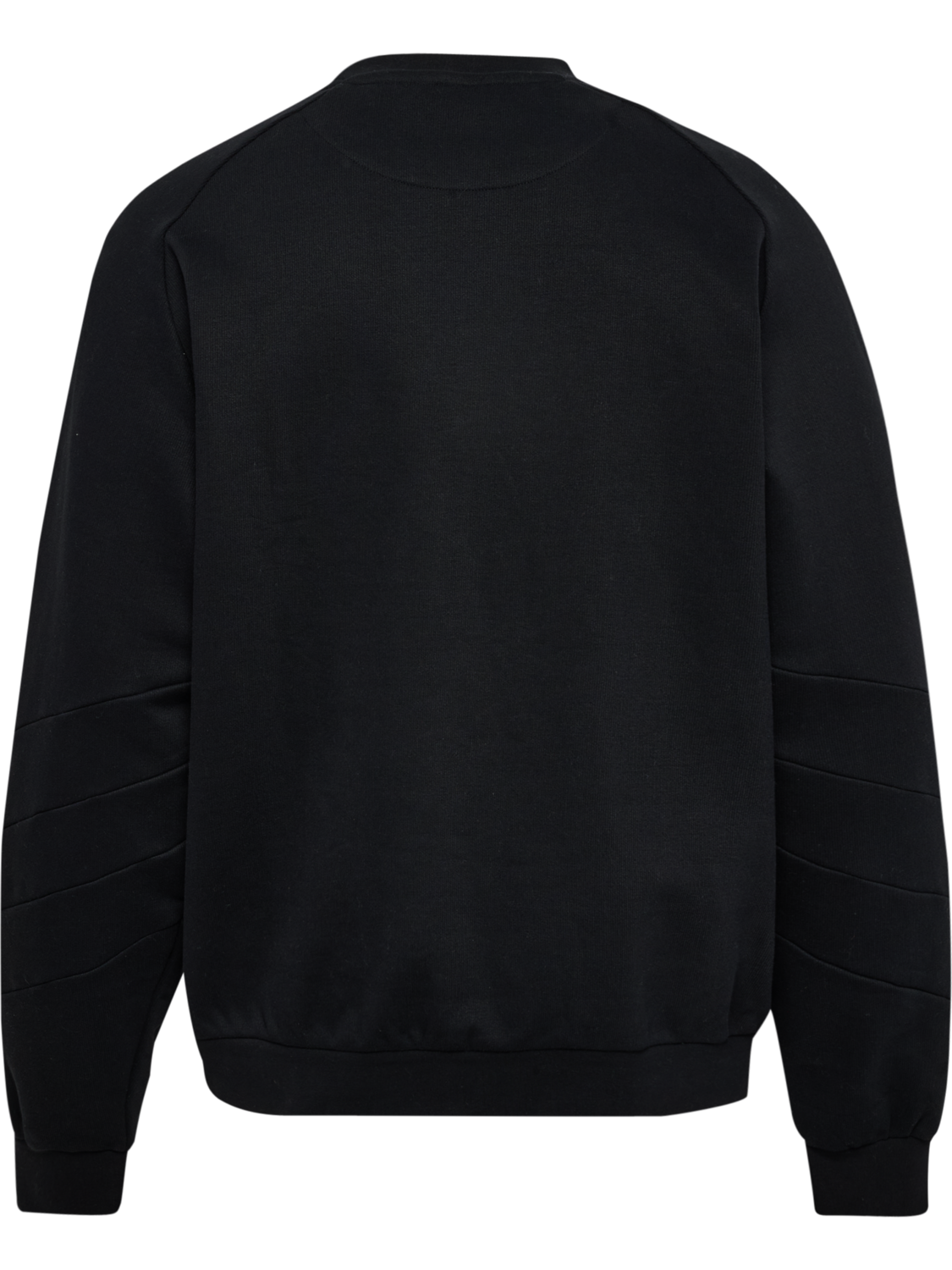 hmlOVERSIZED CREW HSW, BLACK, packshot