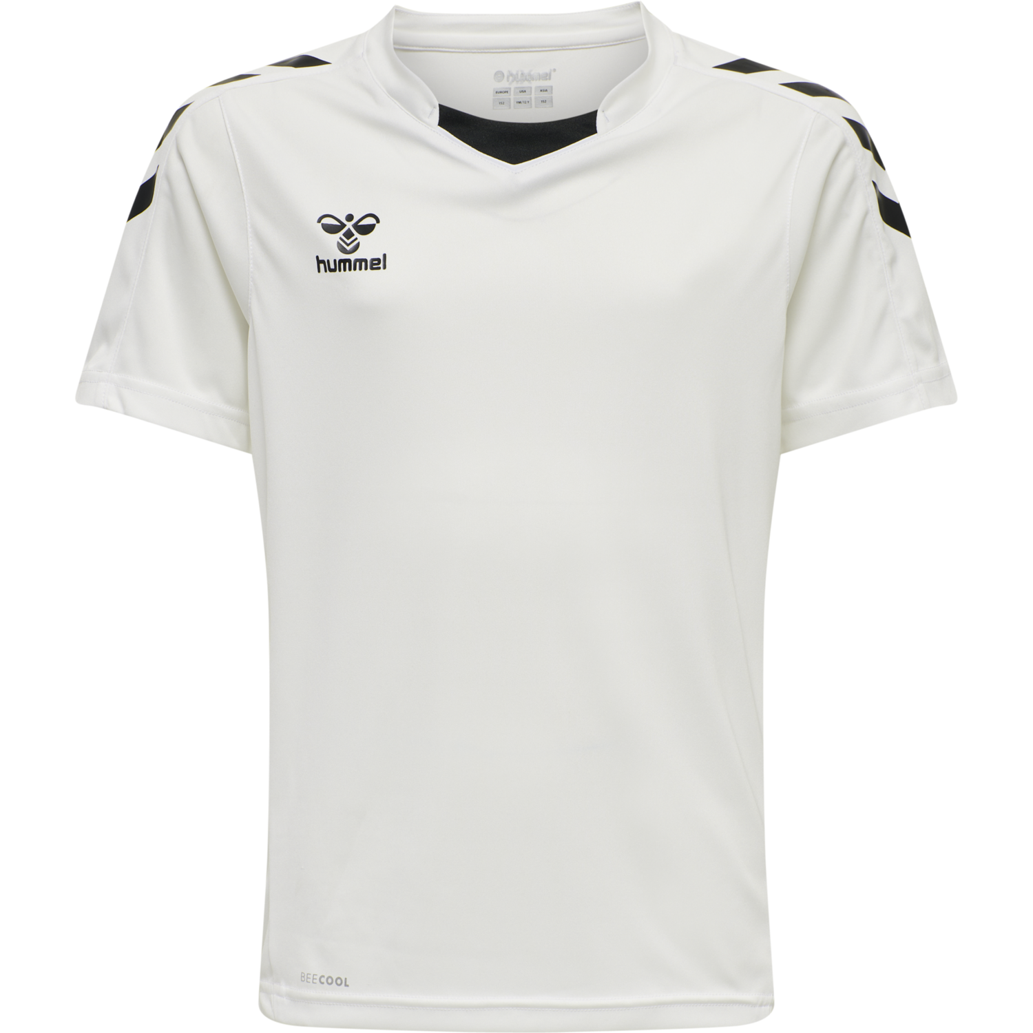 hmlCORE XK POLY JERSEY S/S KIDS, WHITE, packshot