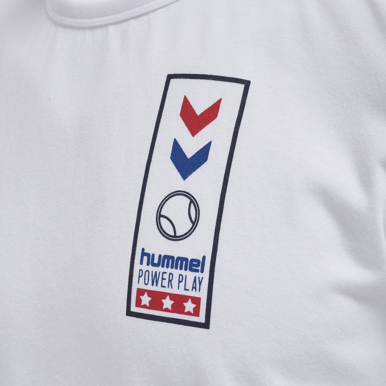 hmlIC COMBI  T-SHIRT, WHITE/RED/NAVY, packshot