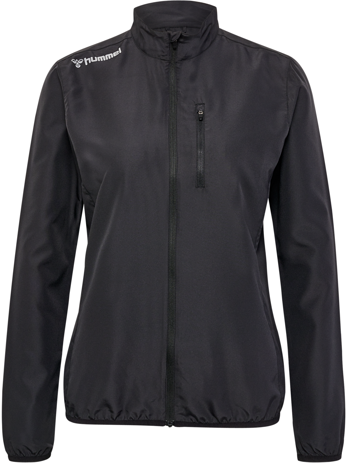 hmlRUN JACKET WOMAN, BLACK, packshot