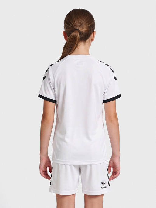 hmlCORE VOLLEY TEE KIDS, WHITE, model