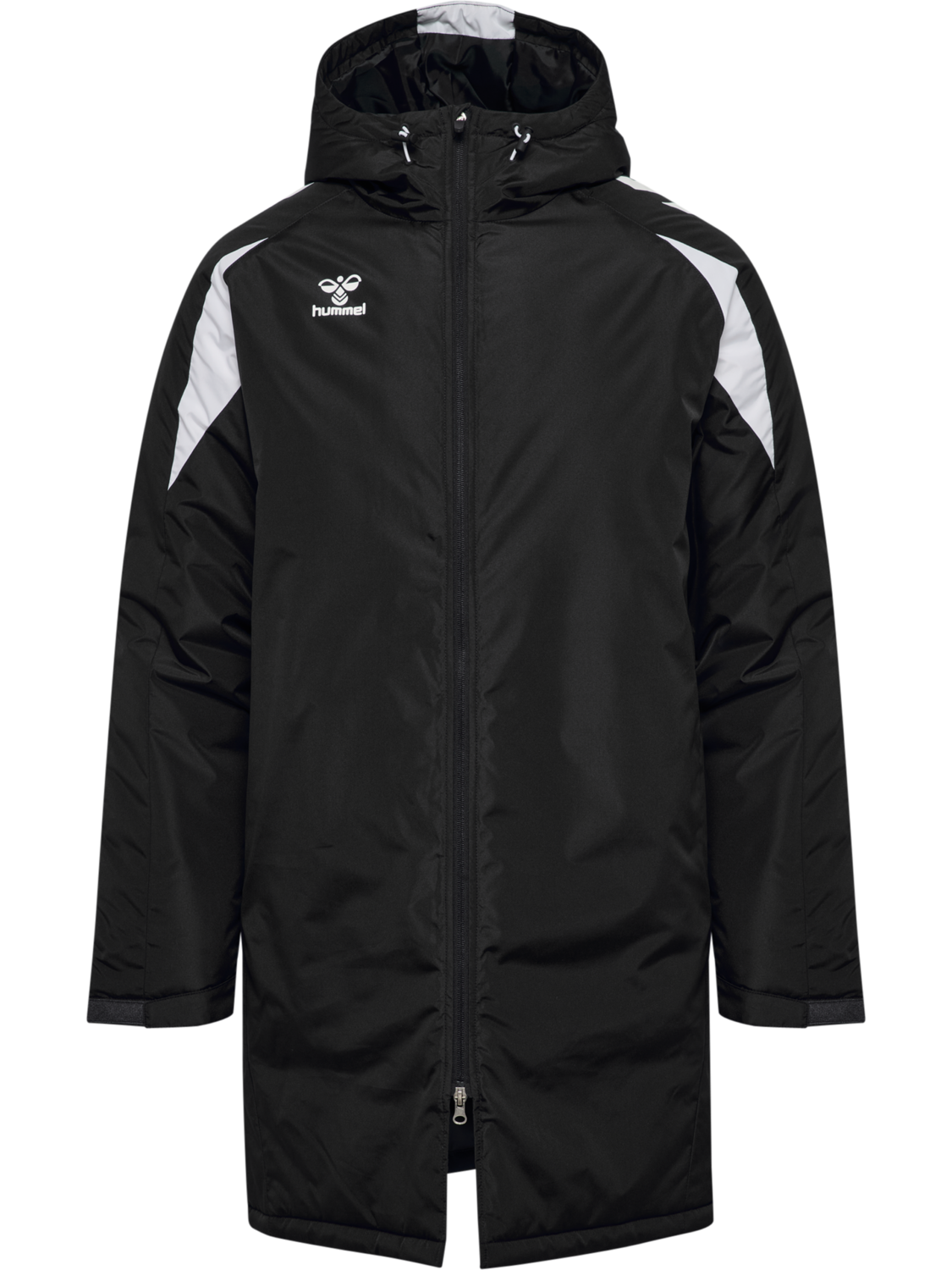 hmlCORE 2.0 BENCH JACKET, BLACK/WHITE, packshot