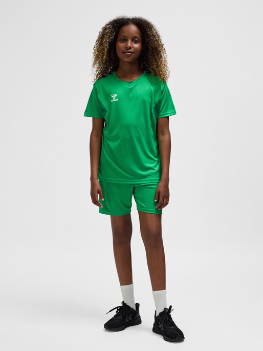 hmlAUTHENTIC PL JERSEY S/S KIDS, JELLY BEAN, model