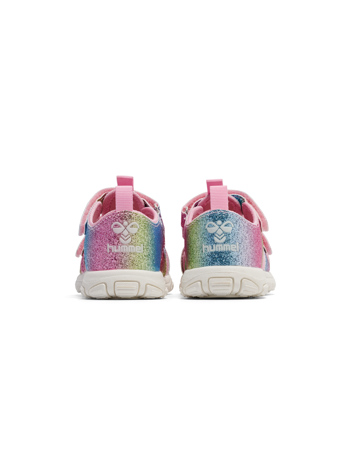 SANDAL VELCRO INFANT, WHITE/MULTICOLOR, packshot