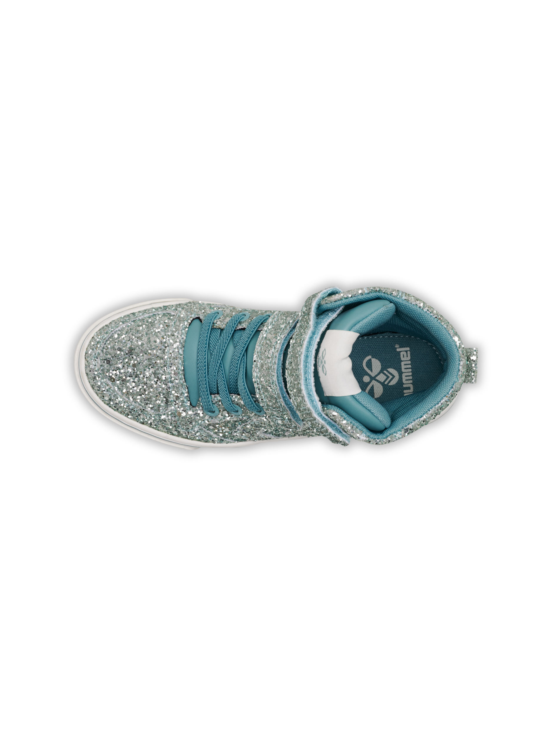SLIMMER STADIL GLITTER JR, MINERAL BLUE, packshot