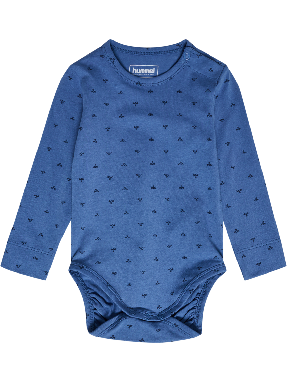 hmlMINI BEE AOP BODY L/S, DUTCH BLUE, packshot