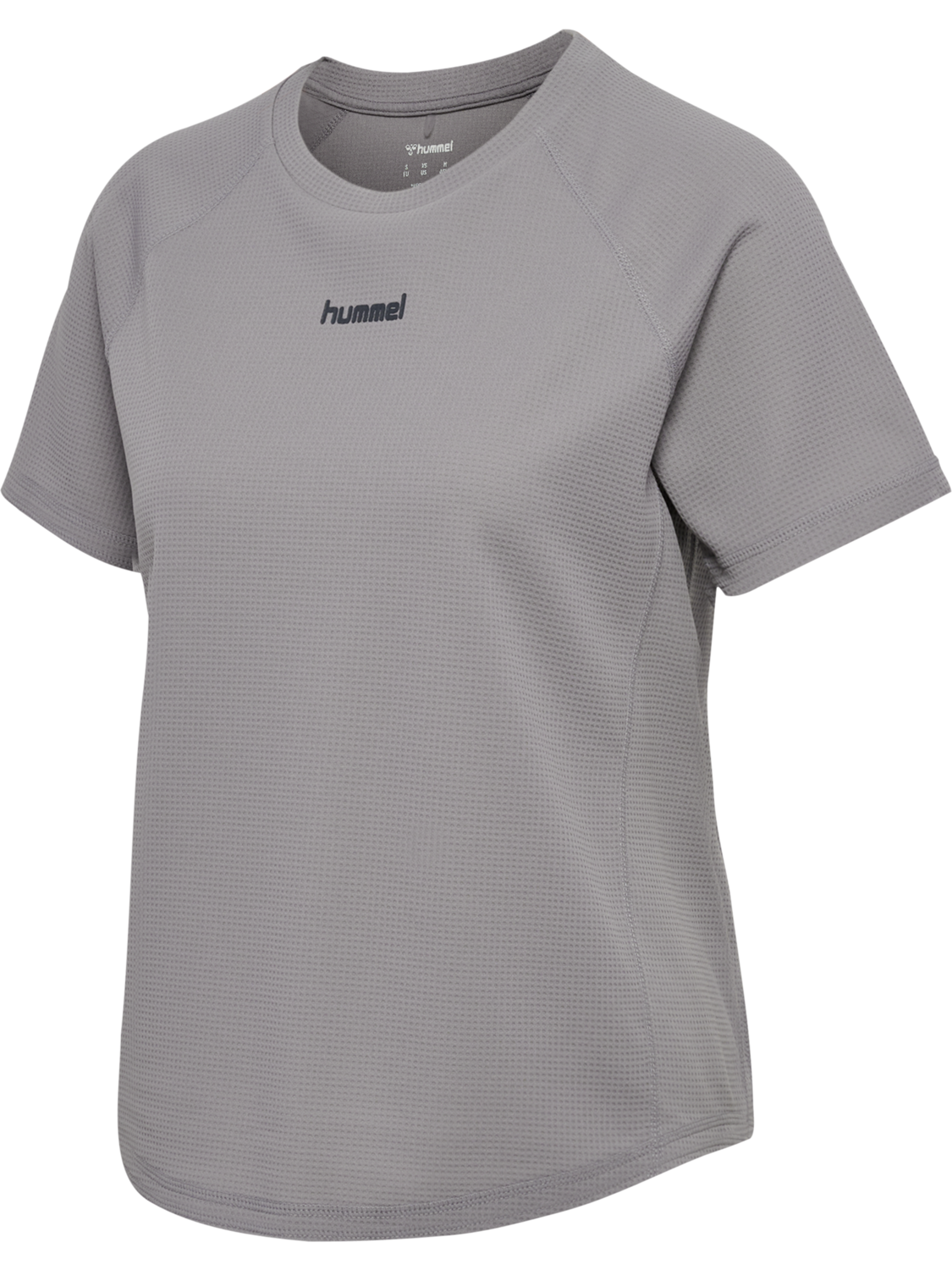 hmlMOMENTUM W T-SHIRT S/S, SHARKSKIN, packshot