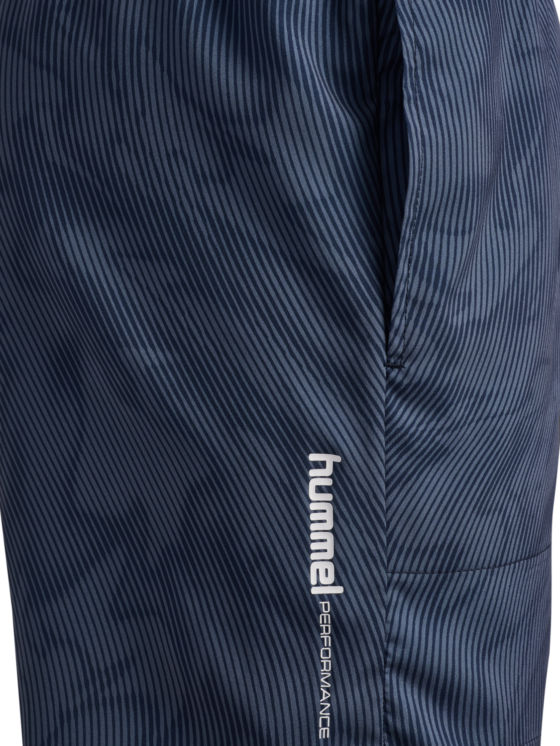 hmlPULSE AOP WORKOUT SHORTS SET, BLUE MIRAGE/DRESS BLUE, packshot