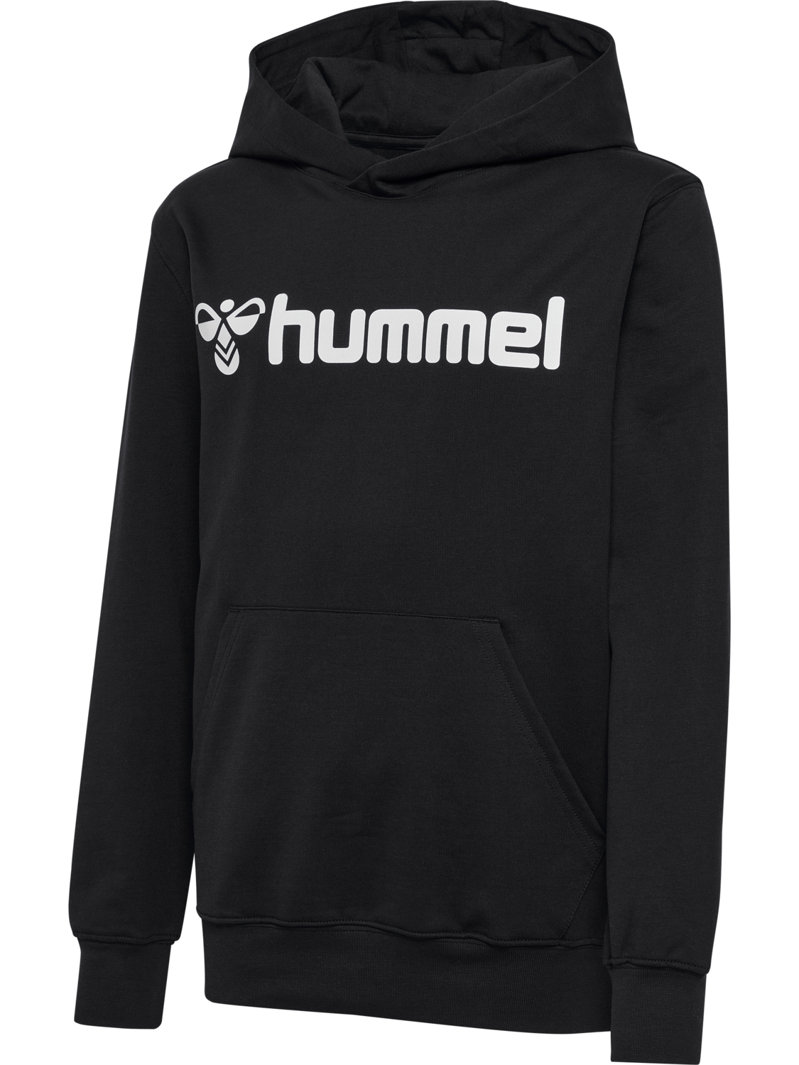 hmlGO 2.0 LOGO HOODIE KIDS, BLACK, packshot