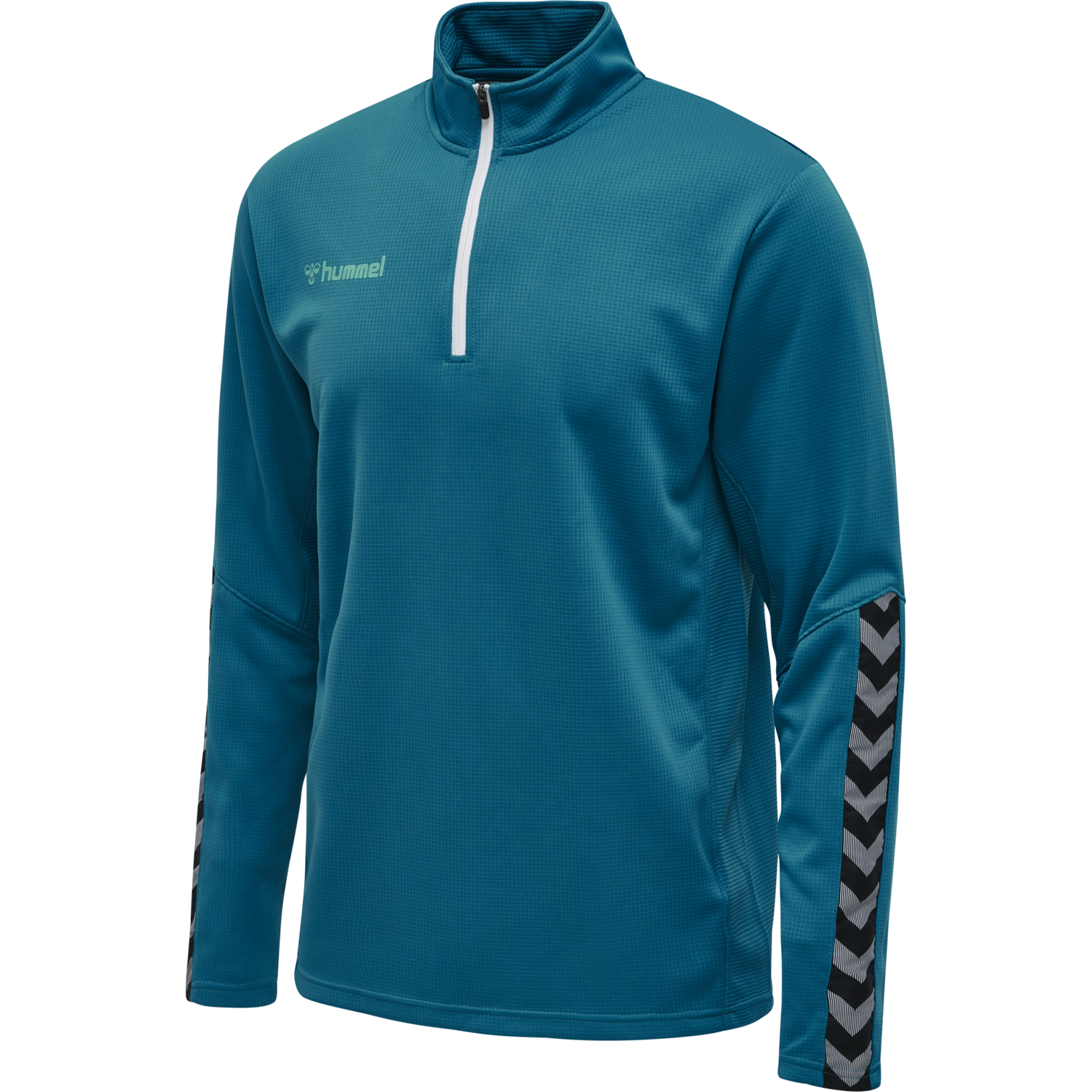 hmlAUTHENTIC HALF ZIP SWEATSHIRT, CELESTIAL, packshot