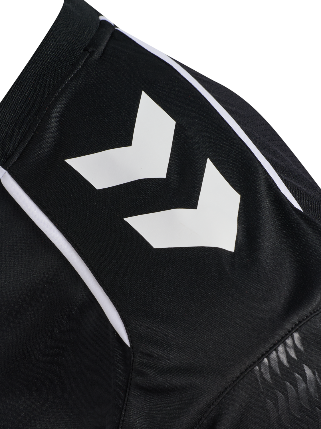 hmlREFEREE JERSEY S/S, BLACK, packshot