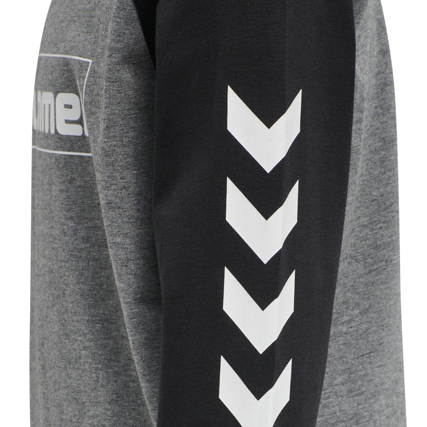 hmlBOX T-SHIRT L/S, MEDIUM MELANGE, packshot