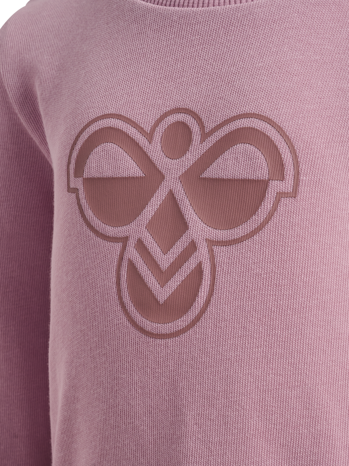 hmlMINI JERSEY CREWSUIT BEE, MAUVE SHADOW, packshot