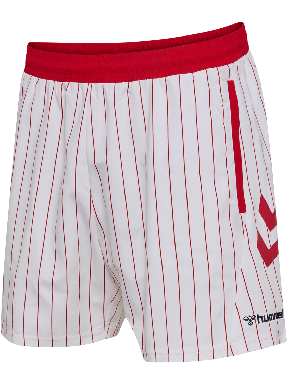 DBU 26 FAN SWIM SHORTS, WHITE, packshot