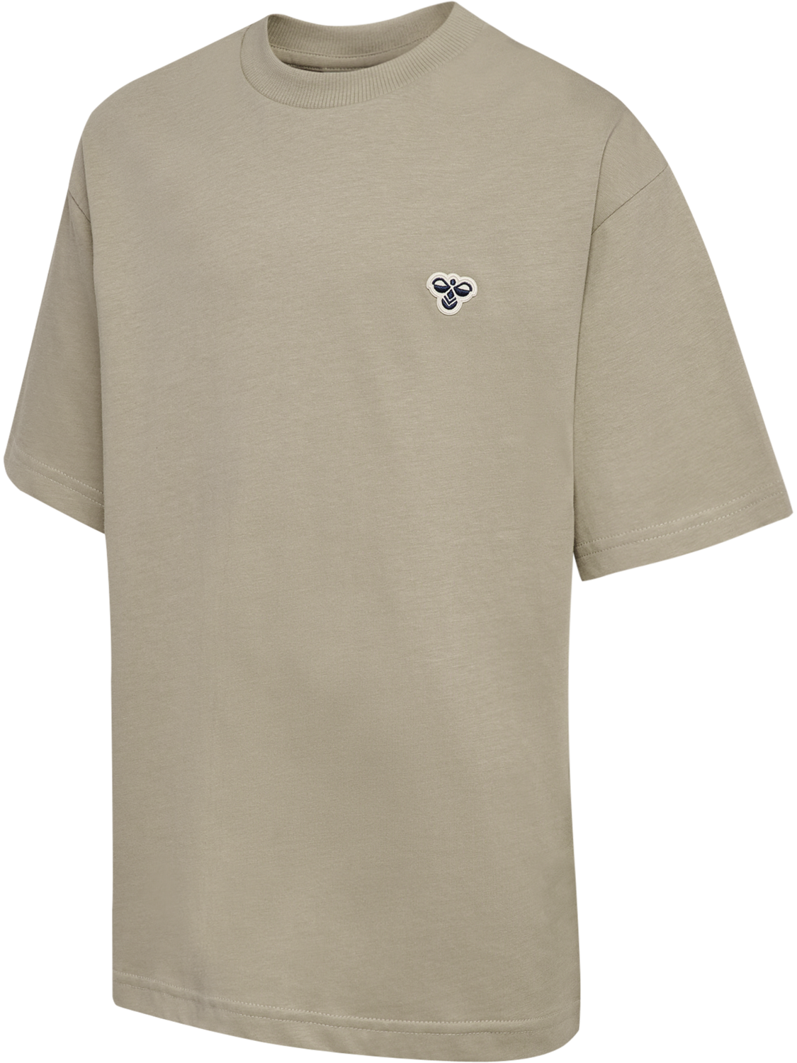 hmlJR LOOSE T-SHIRT S/S BEE, VINTAGE KHAKI, packshot