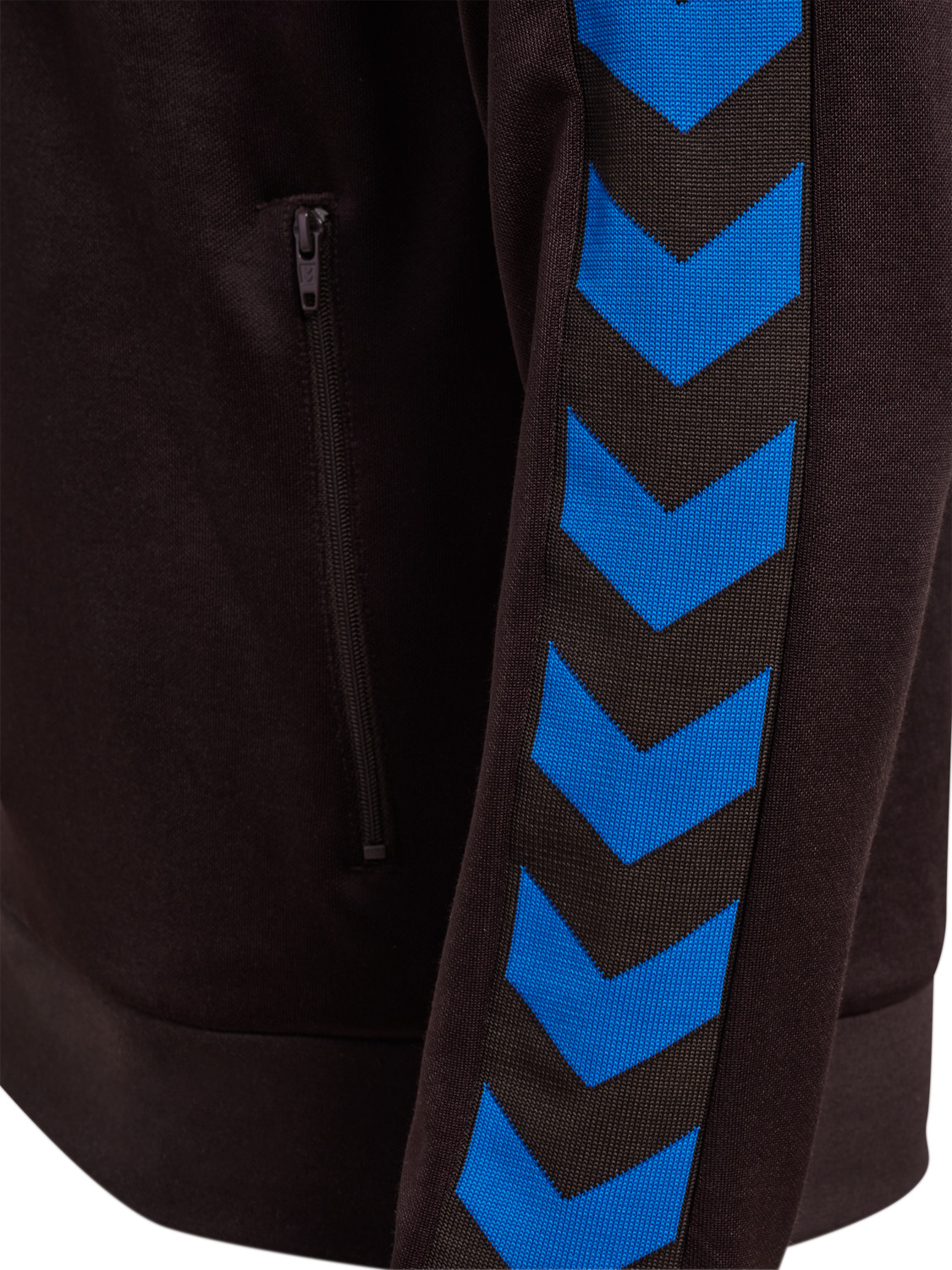 hmlARCHIVE REGULAR POLY ZIP JACKET, CHOCOLATE PLUM/CHOCOLATE PLUM, packshot