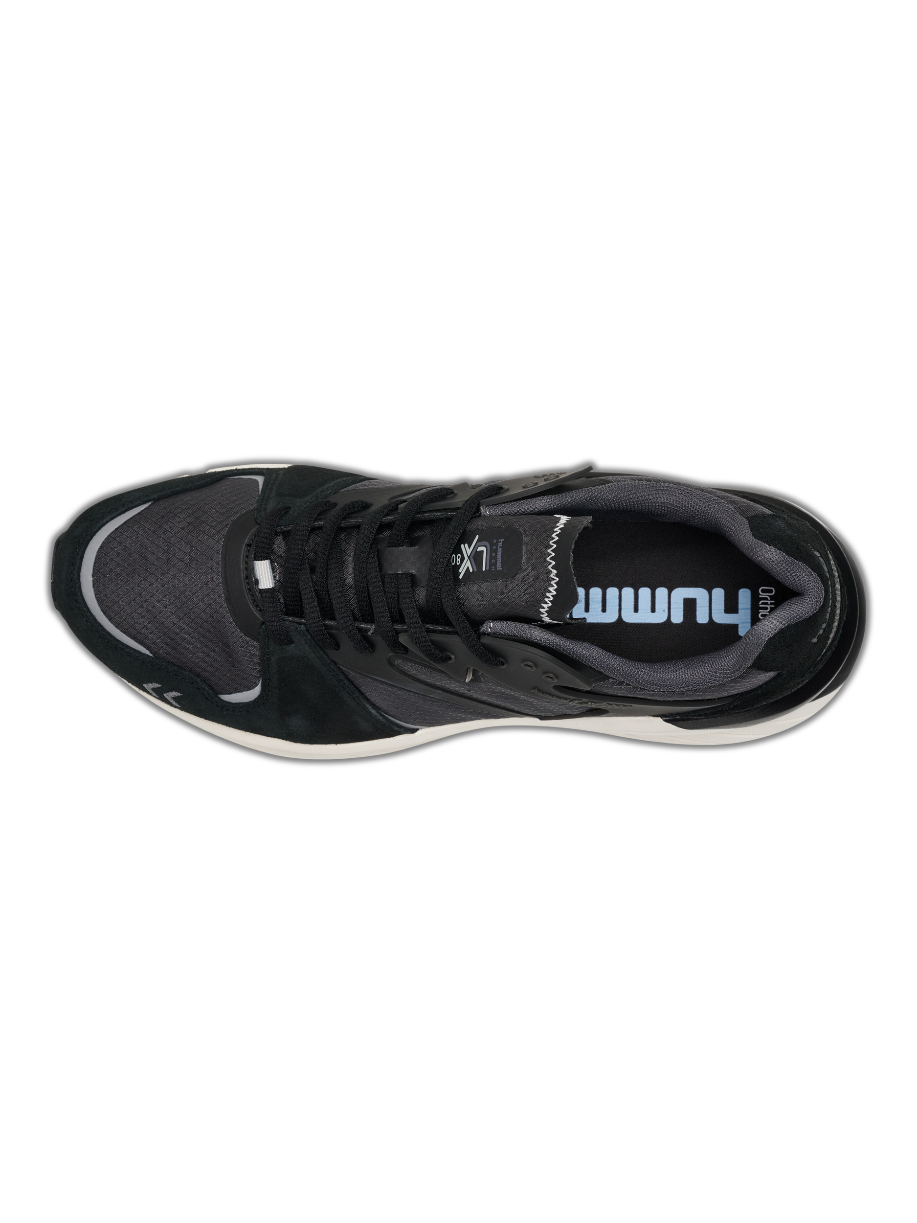 REACH LX 8000 SUEDE, BLACK, packshot