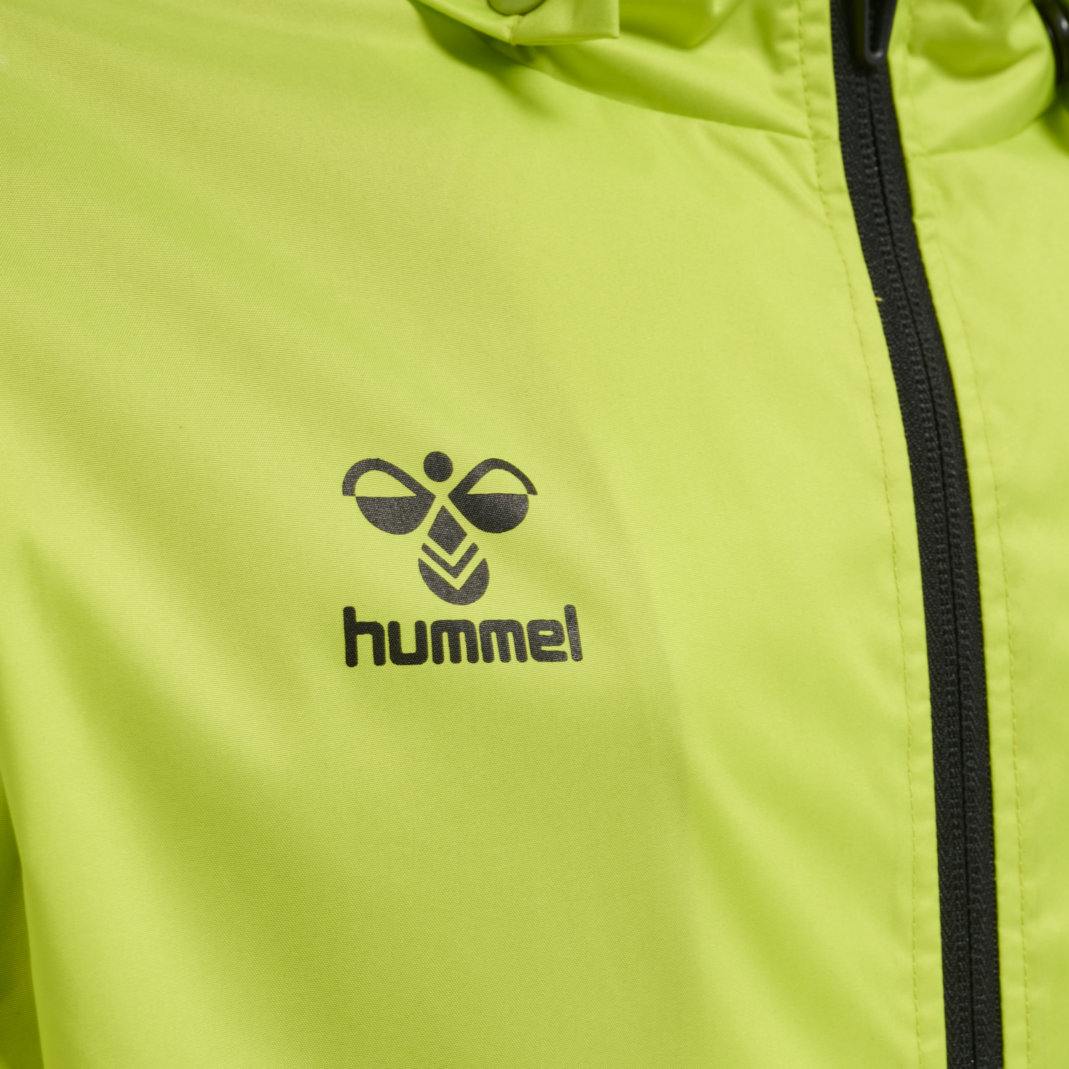 hmlCORE XK SPRAY JACKET KIDS, LIME POPSICLE, packshot
