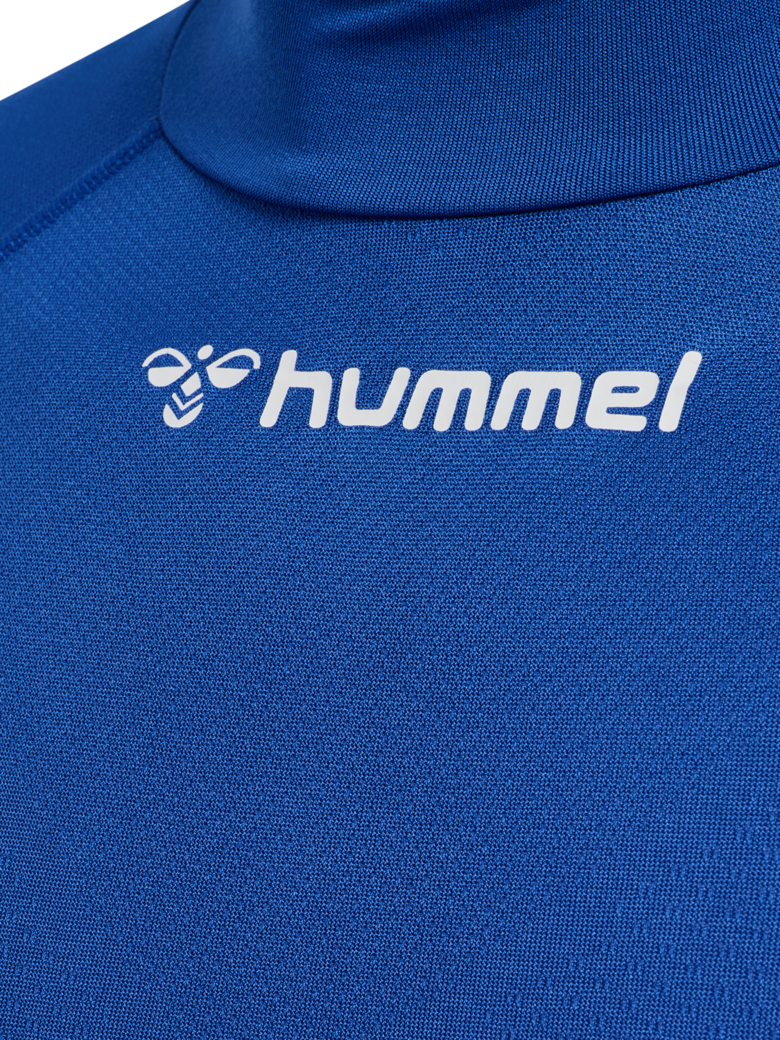 hmlBL COMFORT 2.0 MOCKNECK TEE L/S, TRUE BLUE, packshot