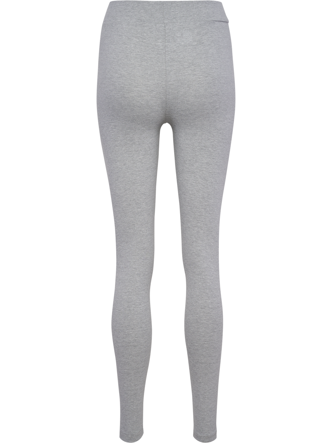 hmlELEMENTAL COTTON HW TIGHTS, GREY MELANGE, packshot