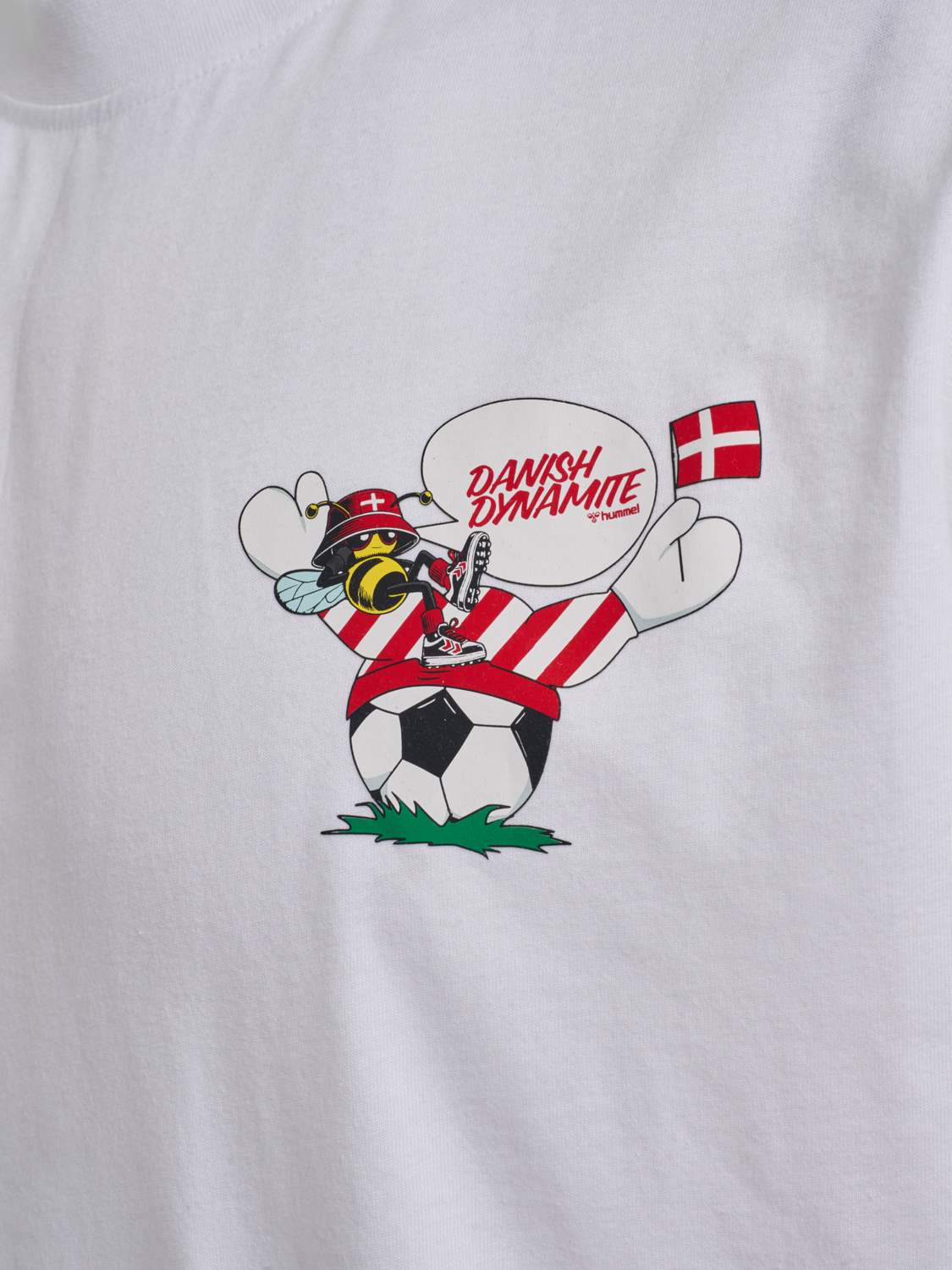 DBU 26 FAN LOOSE DYNAMITE TEE SS, WHITE, packshot