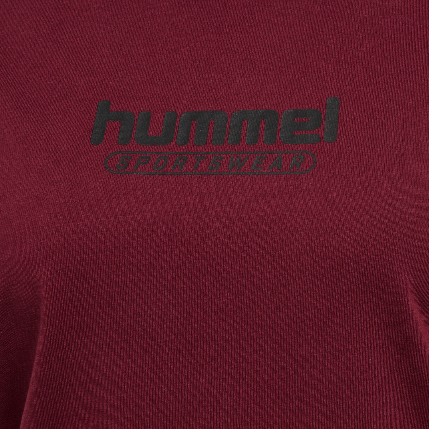 hmlBOOSTER WOMAN T-SHIRT, CABERNET, packshot