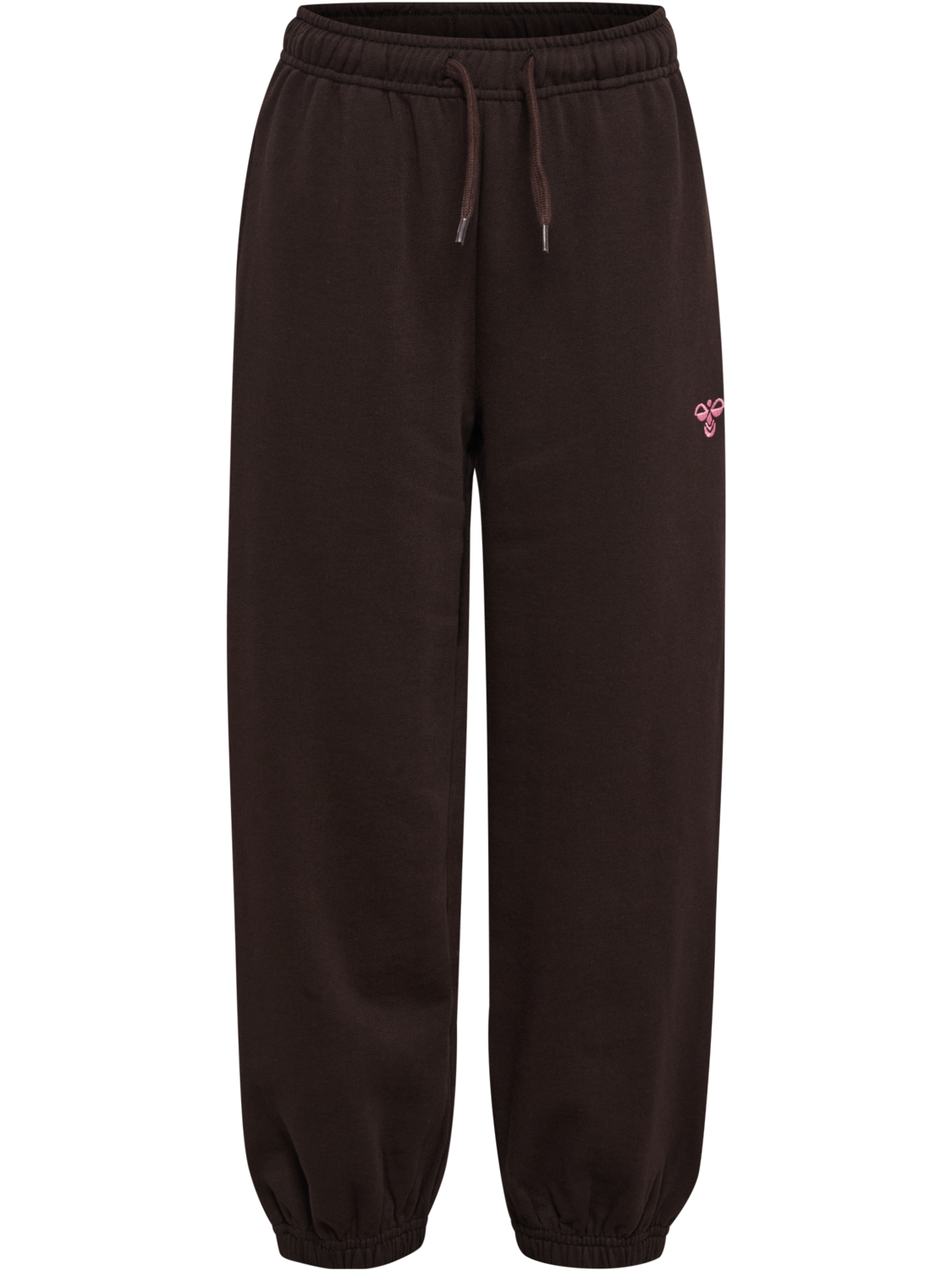 hmlJR JUMP BOXY ELASTIC SWEATPANTS, CHOCOLATE TORTE, packshot