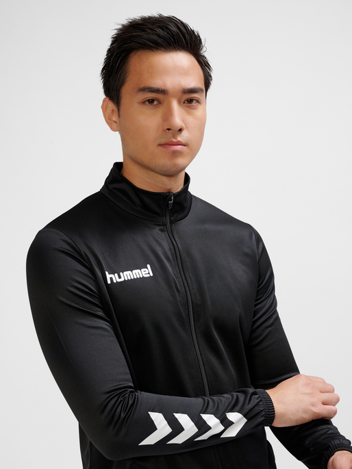 hmlPROMO POLY SUIT, BLACK, model