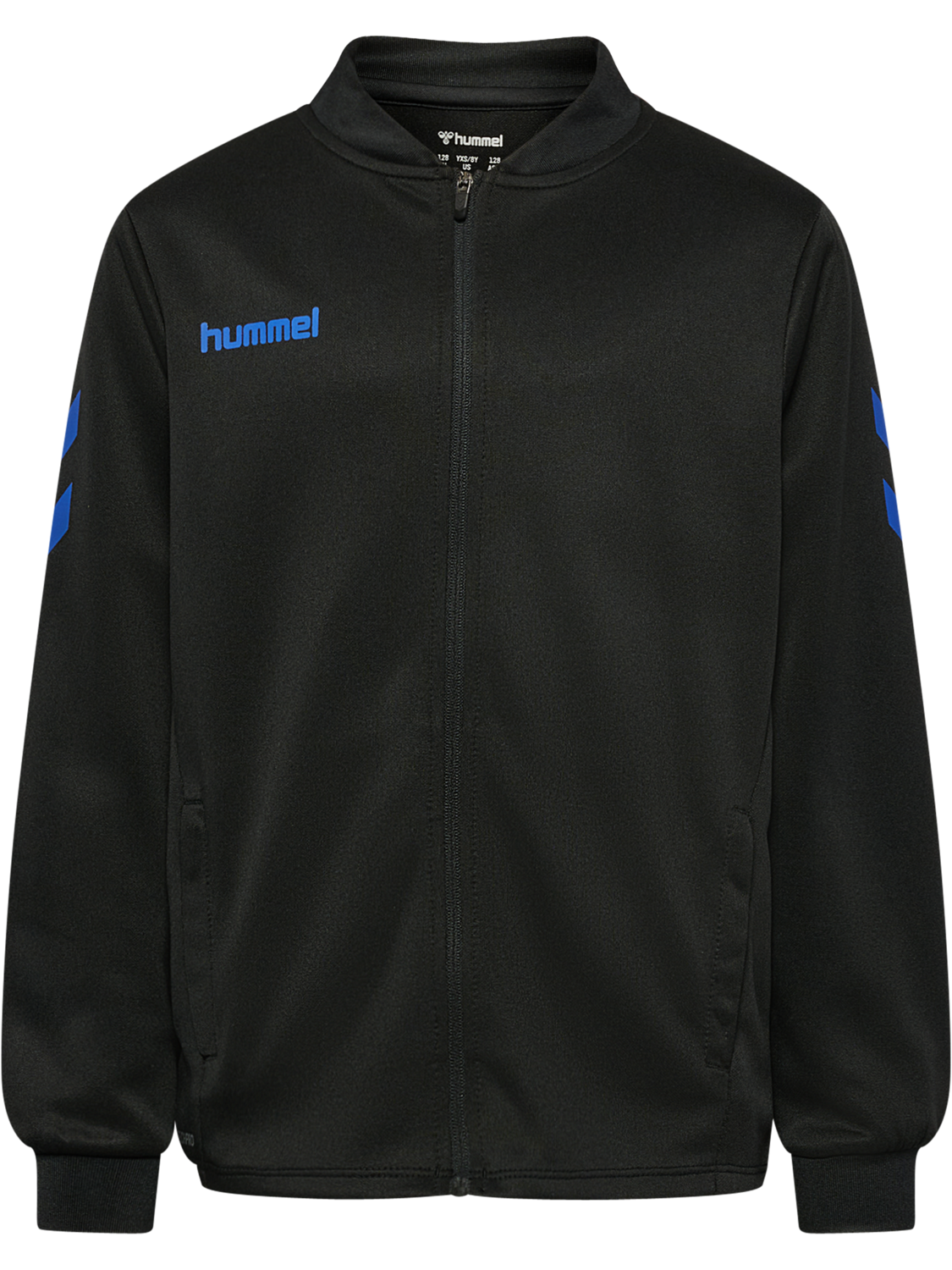 hmlBLAZE CLUB 26 TRACKSUIT KIDS, BLACK/BLUE, packshot