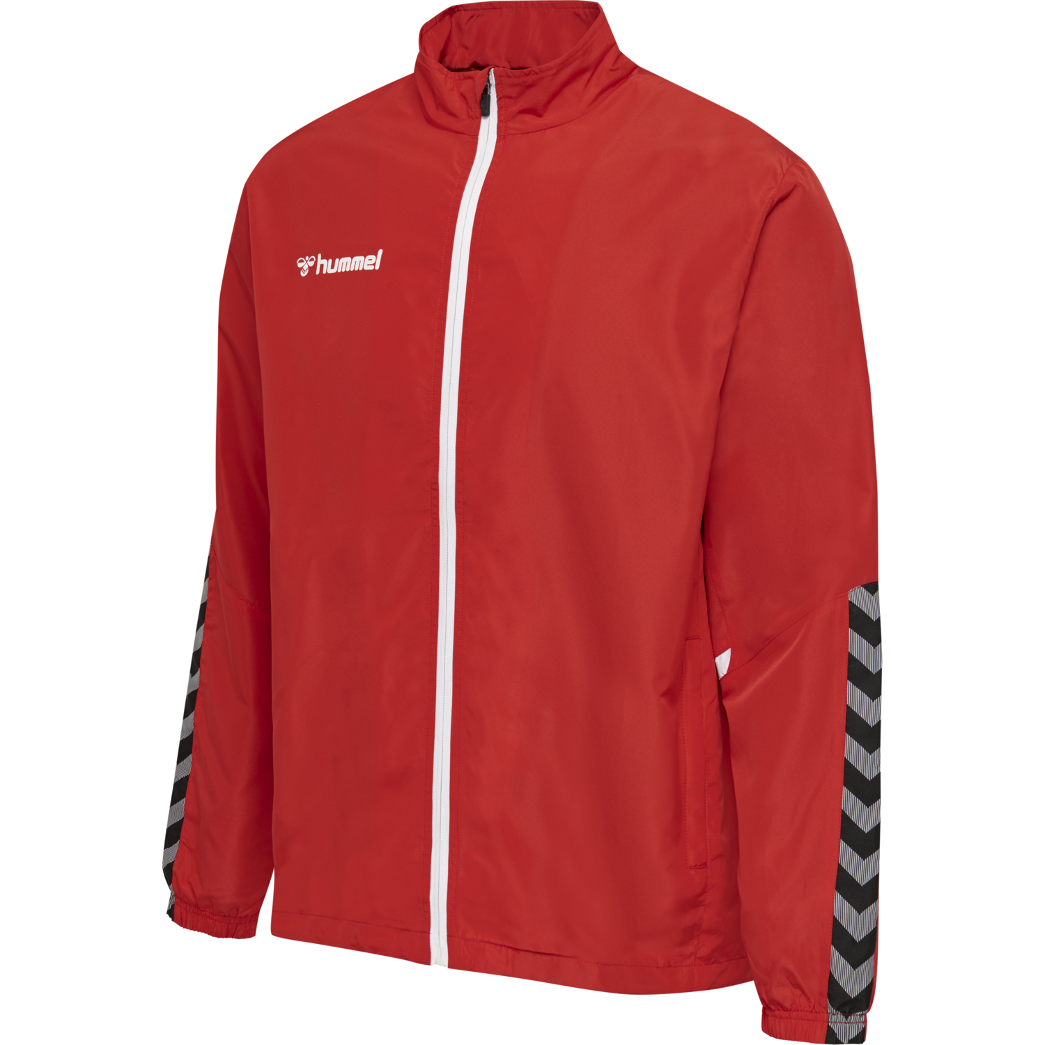 hmlAUTHENTIC KIDS MICRO JACKET, TRUE RED, packshot