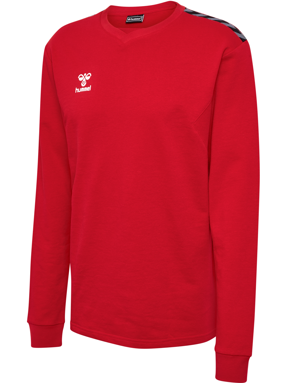 hmlAUTHENTIC CO TRAINING SWEAT, TRUE RED, packshot