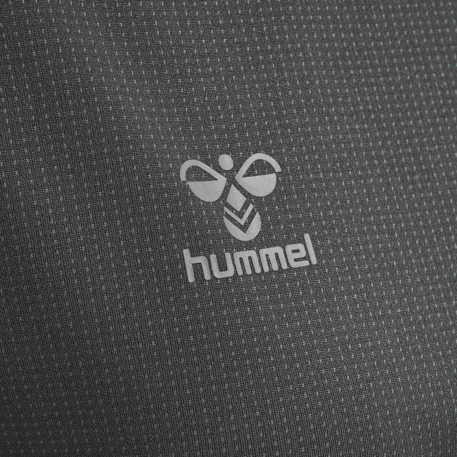 hmlPRO GRID TRAINING JERSEY S/S WO, FORGED IRON/QUIET SHADE, packshot