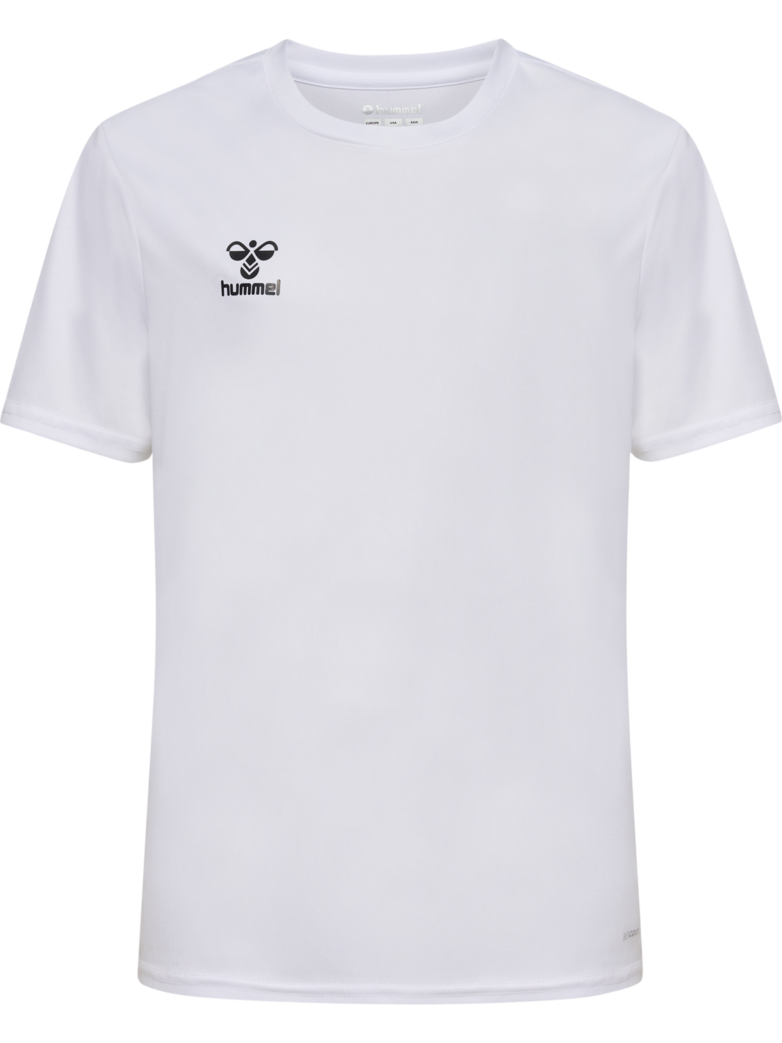 hmlESSENTIAL JERSEY S/S KIDS, WHITE, packshot