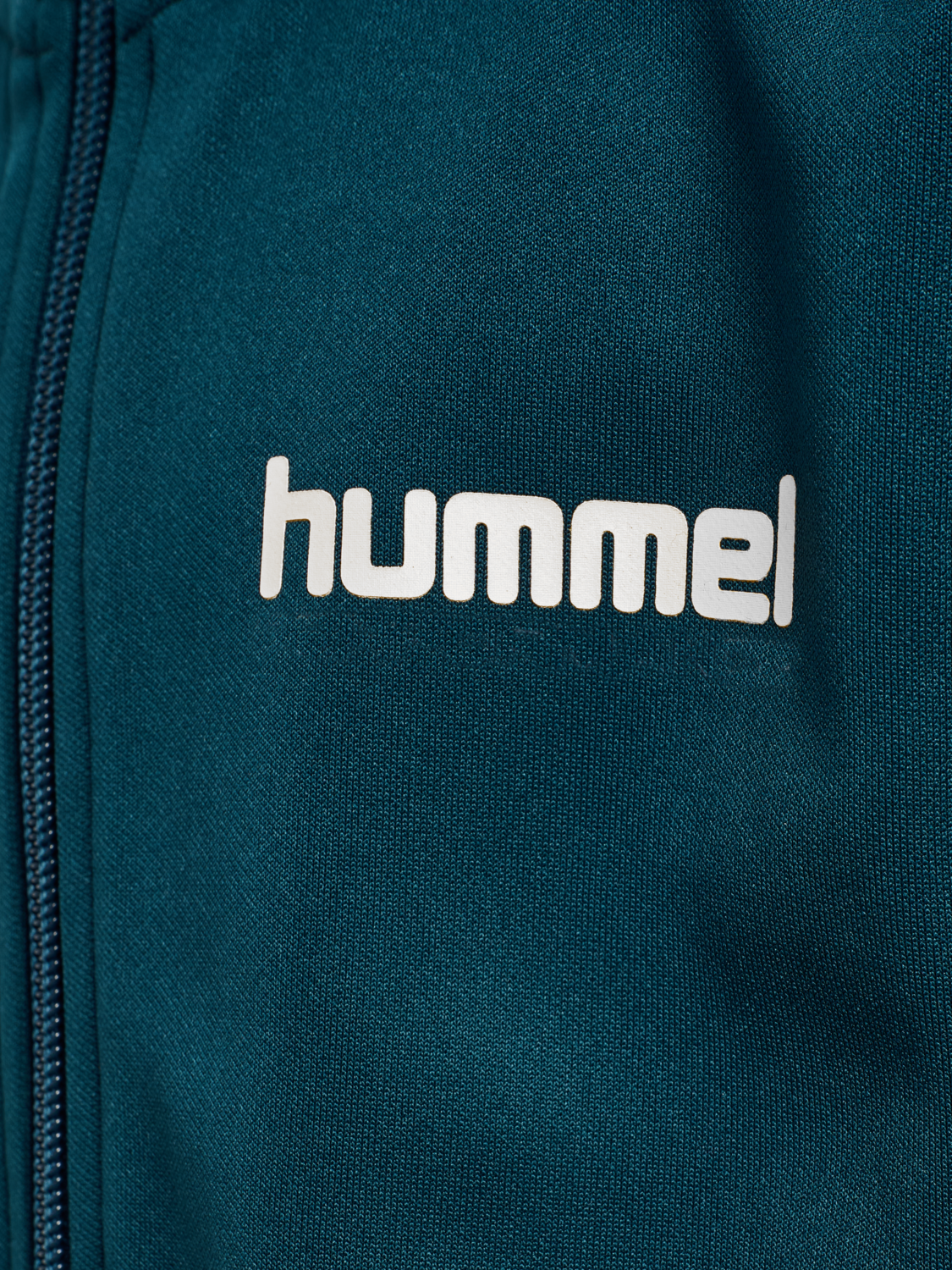 hmlJR CHEVRON ZIP JACKET, REFLECTING POND, packshot