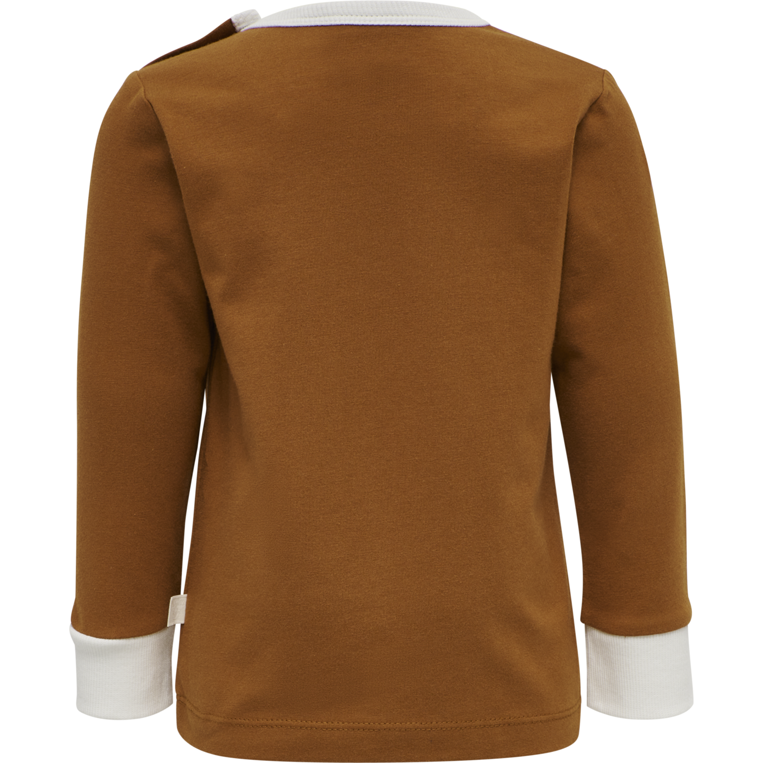 hmlMAUILINO T-SHIRT L/S, GLAZED GINGER, packshot