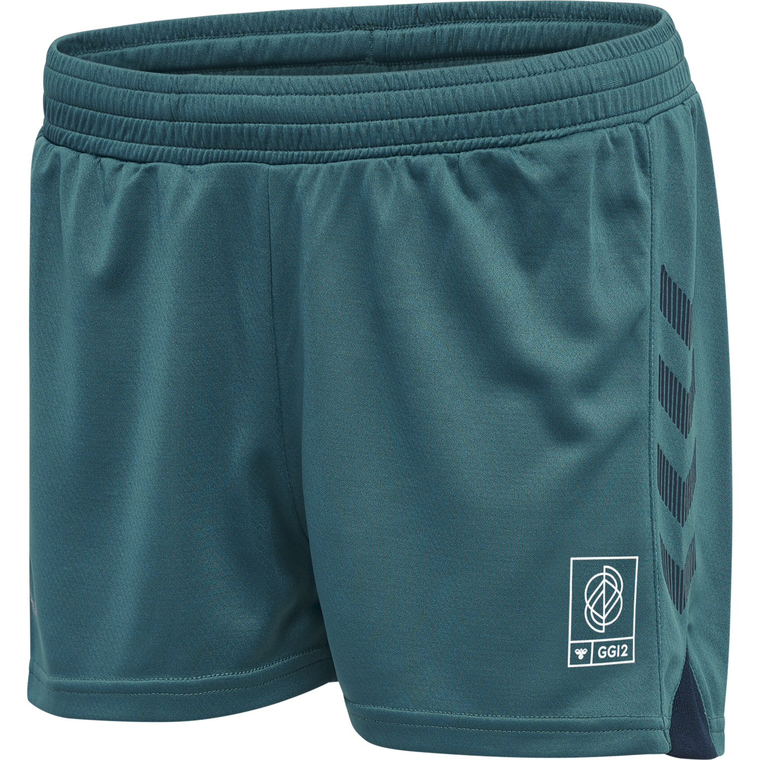 hmlGG12 ACTION SHORTS WOMAN, DEEP LAGOON, packshot