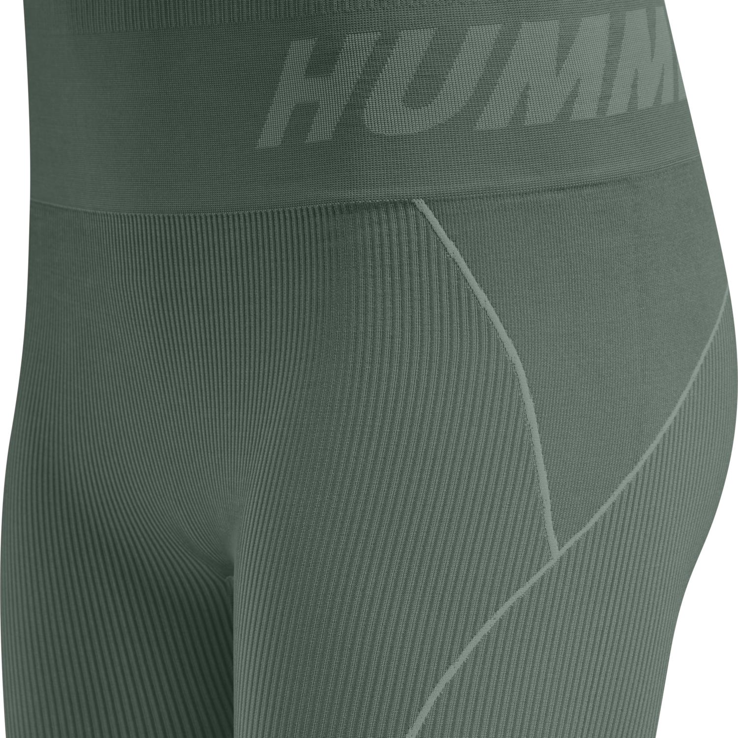 hmlTE CHRISTEL SEAMLESS MW TIGHTS, LILY PAD/ LAUREL WREATH MELANGE, packshot