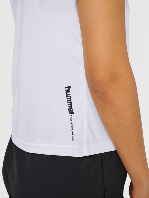 hmlPULSE TRAINING W T-SHIRT S/S, WHITE, model