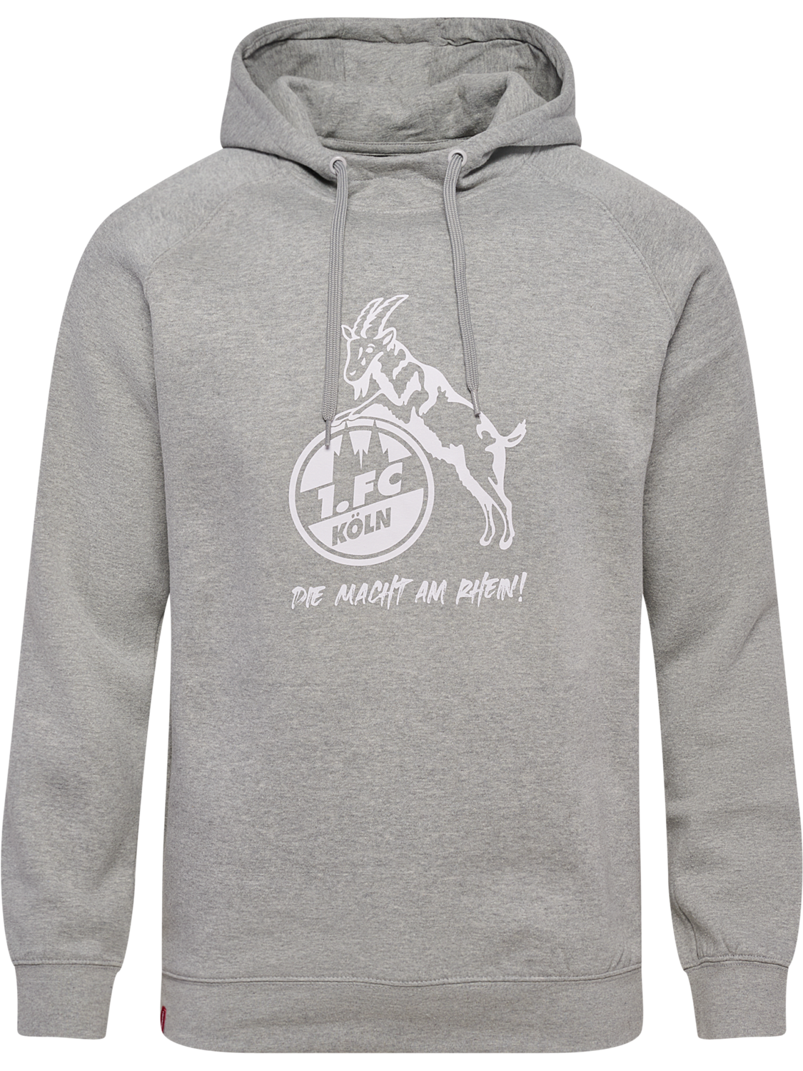 1FCK 23/24 FAN SWEAT HOODIE, GREY MELANGE, packshot