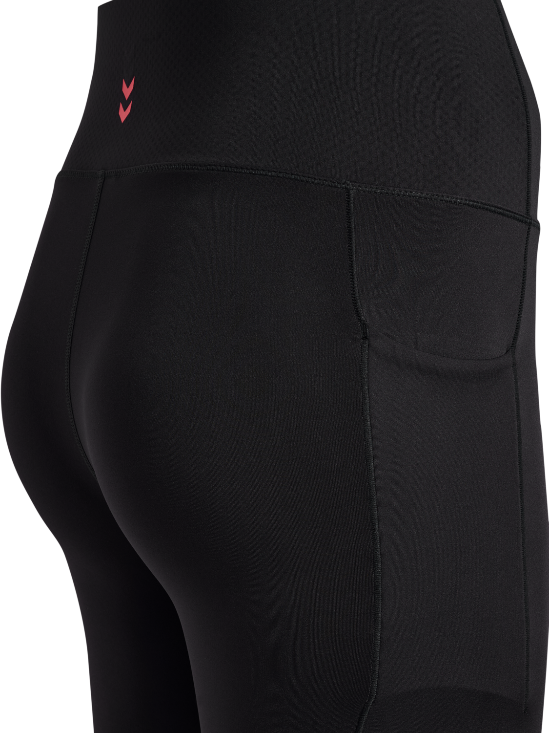 hmlHIIT INTENSITY HW SHORT TIGHTS, BLACK, packshot