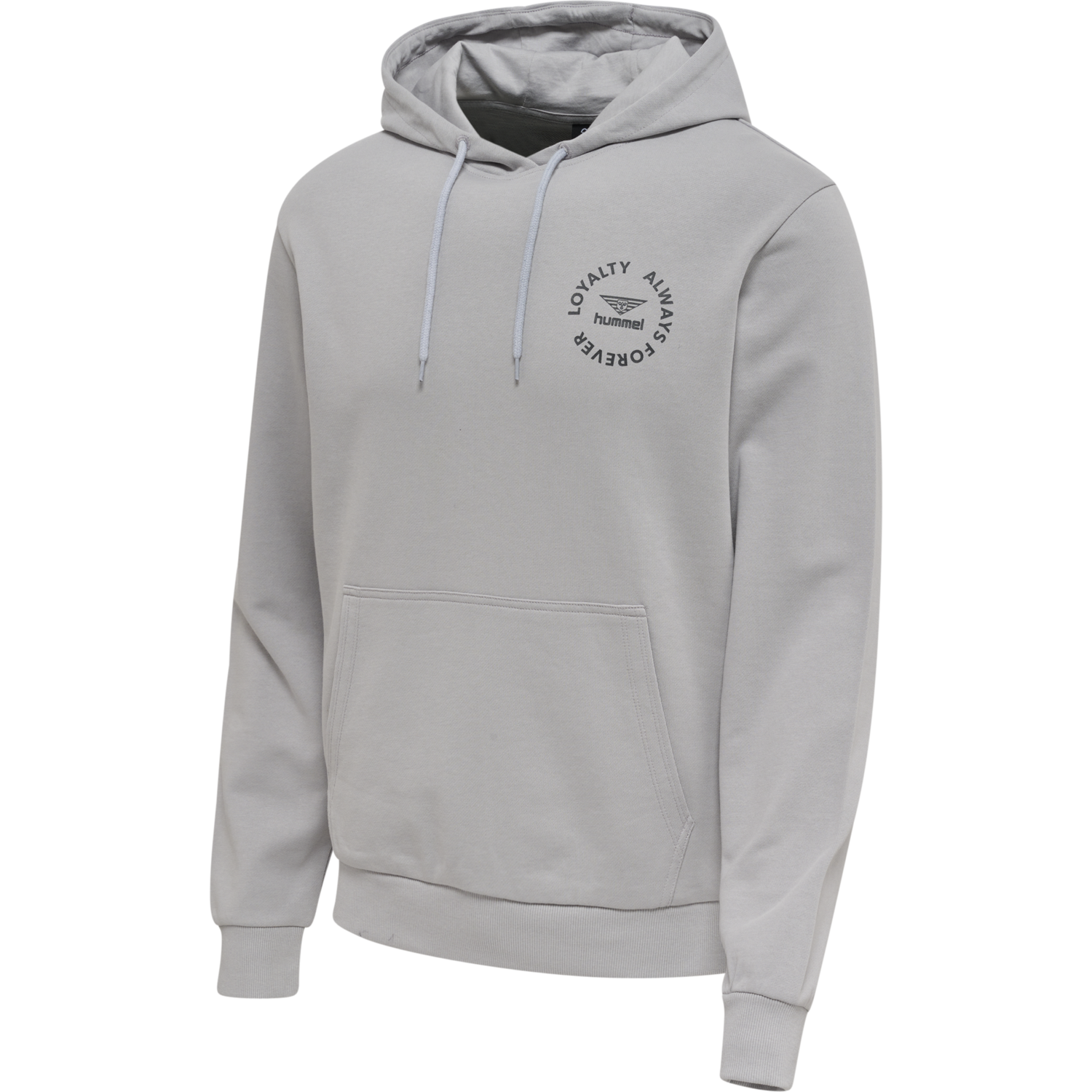 hmlLGC LOYALTY HOODIE, HARBOR MIST, packshot