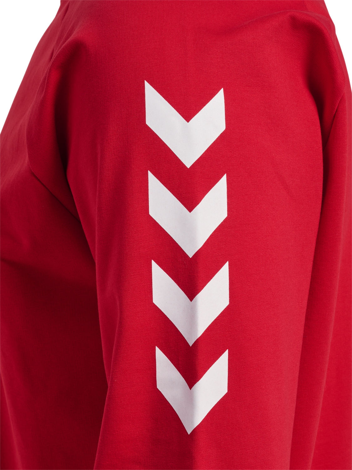 HMLGO COTTON SWEATSHIRT, TRUE RED, packshot