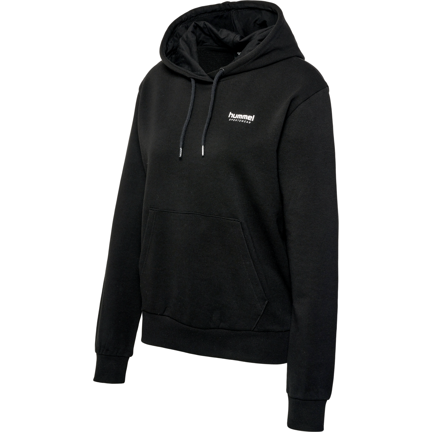 hmlLGC SHAI HOODIE, BLACK, packshot