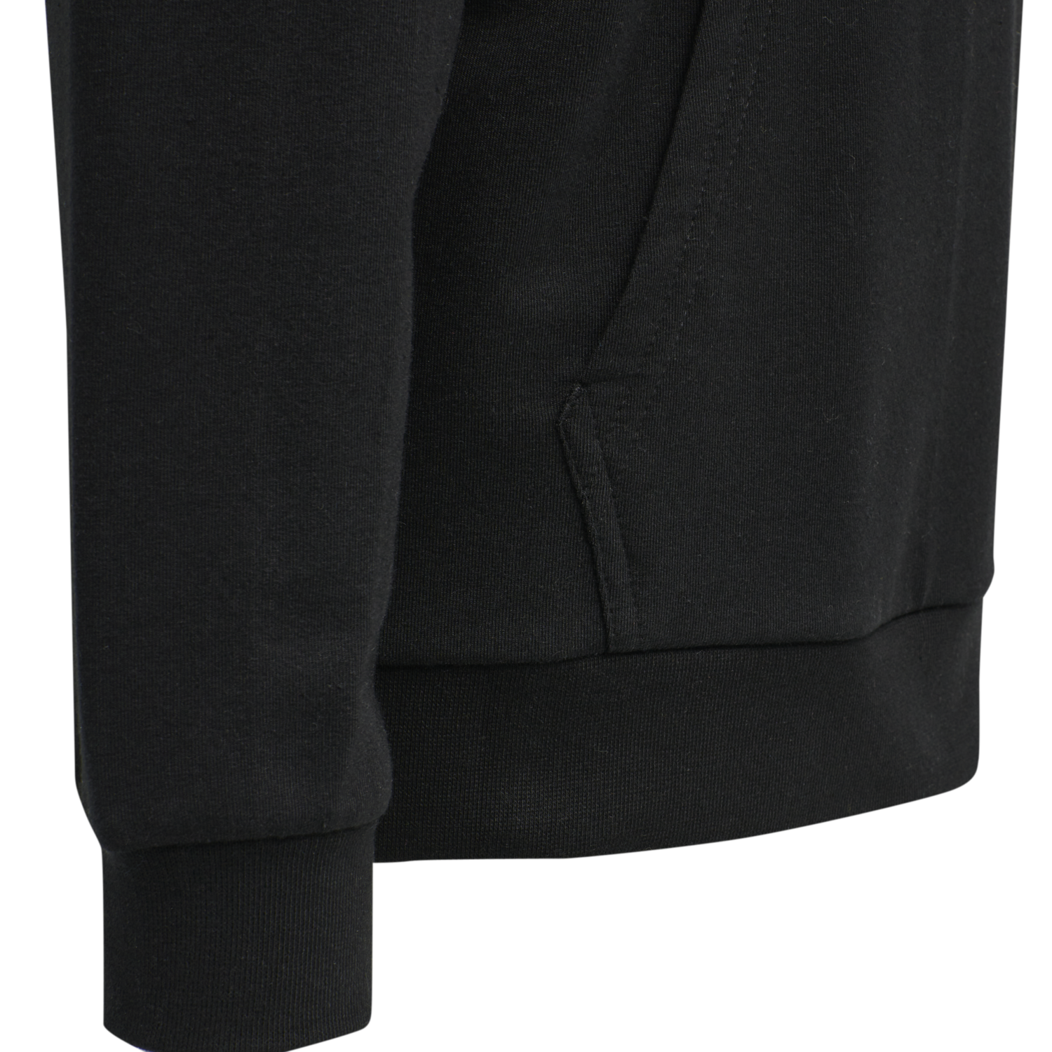 hmlDUO HOODIE, BLACK, packshot